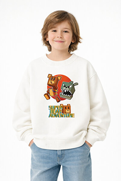 fasardi Супер мече приключение, печатно, прекалено голямо, 3-слойно, с дълги ...