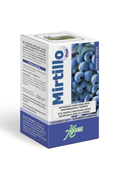 ABOCA Mirtillo Plus supports vision, 70 capsules (Aboca)