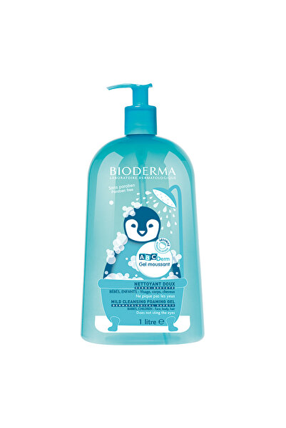 Bioderma Gel Spumant Pentru Bebelusi Si Copii Abcderm 1 L