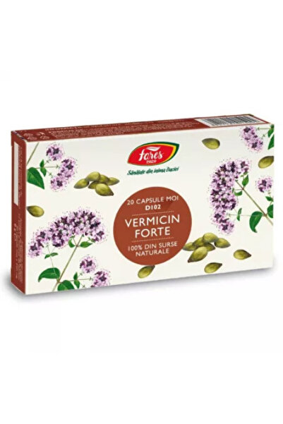 Fares Vermicin Forte 20 capsule D 102