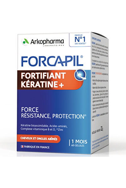 Forcapil Fortifiant Keratine+, 60 capsule vegetale
