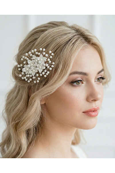 gelinmz Λαμπερά λουλούδια: Μοντέρνα χτένα μαλλιών