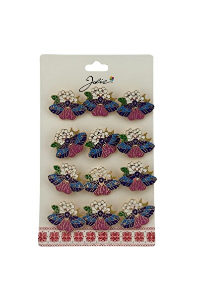 Flippy Set 12 Brose Martisor Fluture pe Flori