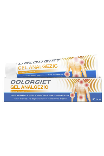 Zdrovit Gel analgezic Dolorgiet, Zdrovit, 50 ml