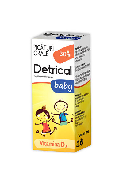 Zdrovit Detrical D3 BABY, Zdrovit, 30 ml