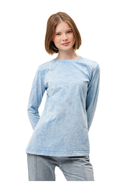 Mod Kids Longsleeve Damski 100% Bawełna Stonewash Luźny Krój Rozmiar 4XL