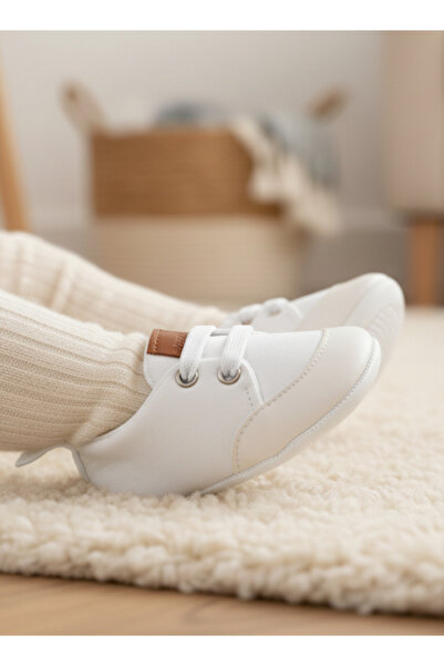 pufien Hakiki Deri Bebek Ayakkabısı, İlk Adım Ayakkabısı, Bebek Patiği, Kısa ...