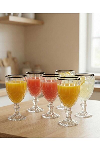 AR طقم أكواب للمشروبات الغازية مكون من 6 قطع.