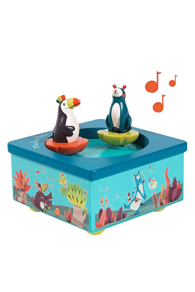 Moulin Roty Müzik Kutusu - Tukan ve Panter