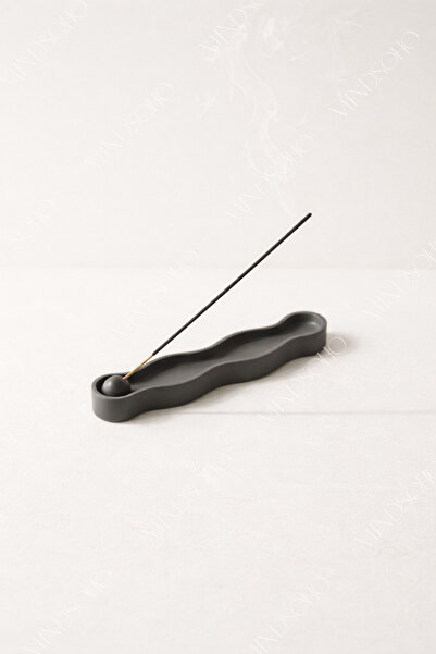 mindsoho Vernikli(Wax) Antrasit Tütsülük, Tütsü Tutucu | 18cm