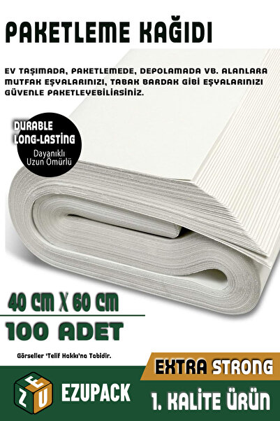 ASTOR AMBALAJ 2 Kg 60x40 ( 200 Adet ) Ambalaj Kağıdı Tabak Bardak Eşya Sarma ...