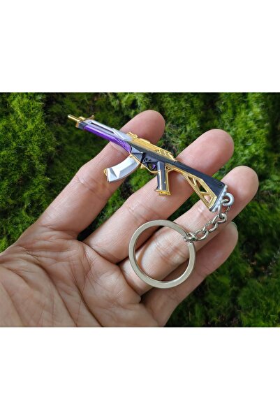 dgnaksesuar Valorant Asil Vandal Metal Mini Figür (ANAHTARLIK) Ve Dekor Standı