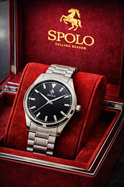 S.POLO spolo marka Erkek Kol Saati+bileklik hediye