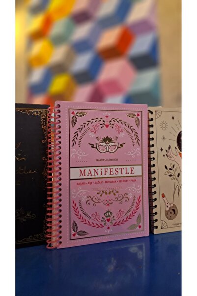 Mirlara Manifest Defteri Estetik Tasarımlı Kişisel Gelişim Günlüğü