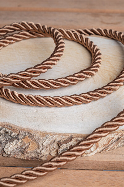 MEFAKS TEKSTİL Snur de frânghie împletită de 10 mm – Rolă de 50 de metri, Sup...