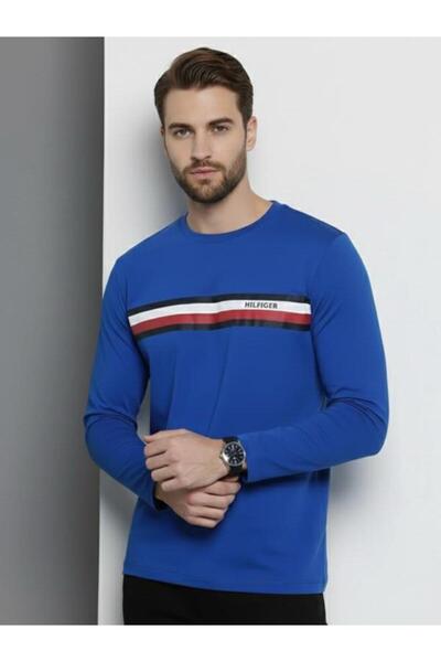Tommy Hilfiger Monotype Chest Stripe Longsleeve Slim Fit