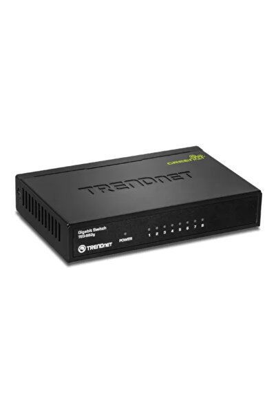TRENDnet Comutator GREENnet cu 8 porturi Gigabit - TEG-S82G