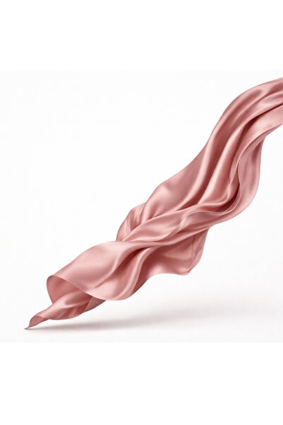 VeneraSilk 100% Saf Dut İpek Eşarp -Dikdörtgen , Düz Renk 200x66 cm