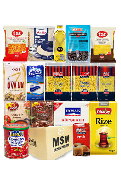 MSM Ramazan Paketi Gıda Yardım Paketi no36