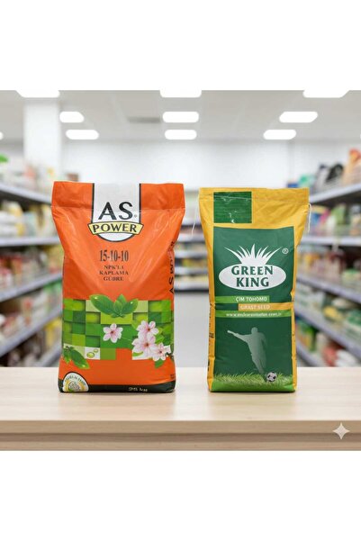 ANKARA AS TARIM Çim Tohumu İthal 7 Karışımlı - 10 Kg Ekim Öncesi Ve Sonrası Ç...