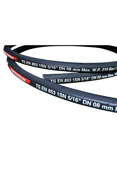 SEL R1 5/16" Hidrolik Direksiyon ve Yağ Soğutma Hortumu (8mm) - 2 Metre