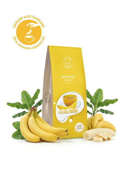 Kayla Gurme Muz Çayı - Gerçek Muz Meyve Taneli Çay - 250 g