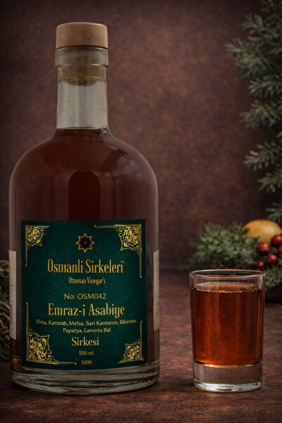 osmanlı sirkeleri OSM 042 EMRAZ-İ ASABİYE (Elma, Karabaş, Melisa, S. Kantaron...