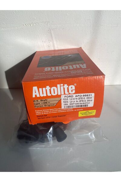 AUTOLITE Ford focus Fiesta zetec benzinli 16V motor buji kablosu takımı 2000-...