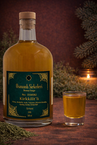 osmanlı sirkeleri OSM 082 KIRKKİLİT’Lİ (Elma, Kırkkilit Ardıç Tohumu Altınotu...