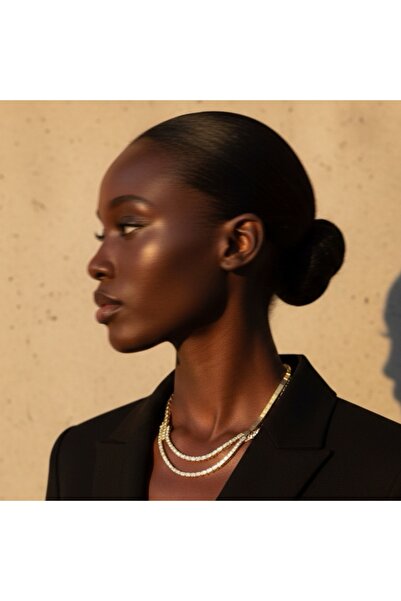 GOLDURA ATELIER قلادة ذهبية على شكل تاج KY12