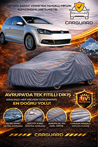 CarGuard غطاء خيمة السيارة من مادة الميفلون المتوافق مع سيارة فولكس فاجن بولو...