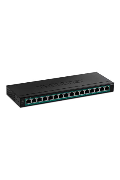 TRENDnet Switch cu 16 porturi Gigabit PoE/PoE+ 123W - TPE-TG160H