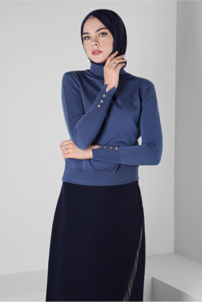 Alvina NECK COLLAR KNITWEAR SWEATER 44051