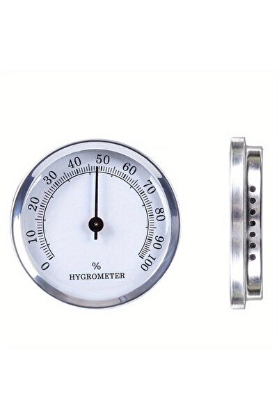 Choice مقياس رطوبة دائري تناظري مكون من قطعتين (نصف قطعة) لحافظة السيجار، دقي...