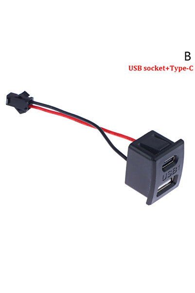 Choice Female Insert 1Piece Line Connector B 5V 2A USB Type-C Charging Port F...