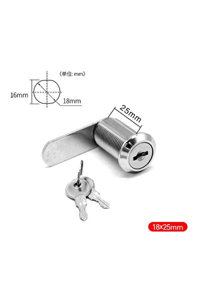 Choice قفل أسطواني كامة 25 مم 16/20/25/30 مم، قفل باب خزانة صندوق بريد، قفل د...