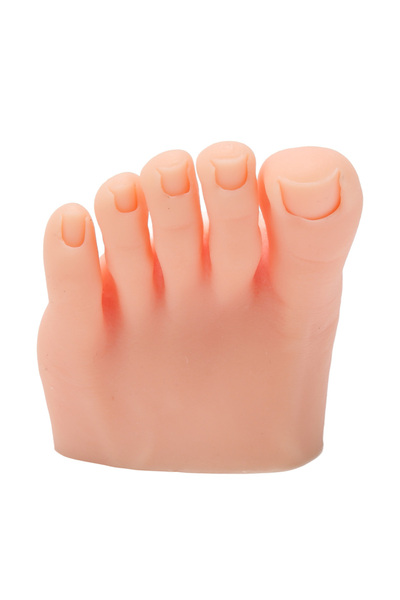 Choice left Tattoo Practice Foot Model Nails Art Training Display Fake Half F...