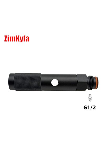 Choice محول تغيير سريع أسود G1-2 سعة 12 غرام من ثاني أكسيد الكربون، خراطيش ثا...