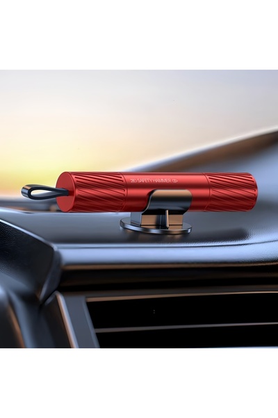 Choice مطرقة أمان للسيارة وقاطع حزام الأمان - فولاذ التنجستن عالي الصلابة لكس...