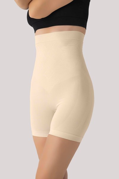 Arma Yıldız Women's High Waist Long Body Shaper Corset – Abdomen, Lower Back, and Hip Firming