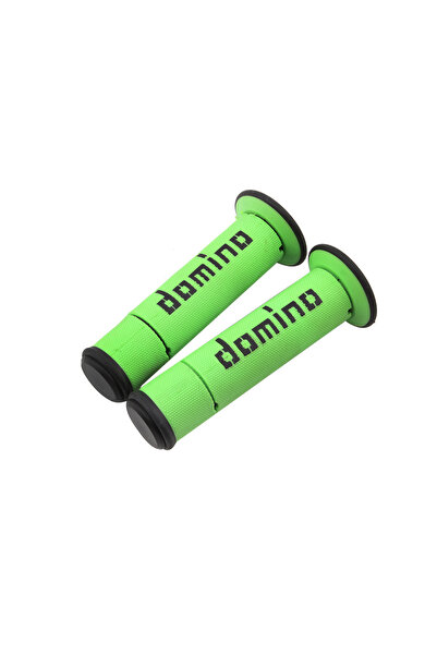 Choice مقبض دراجة نارية أخضر، مقبض دراجة نارية بروتابر ترابية، مقابض جل 7/8 بوصة