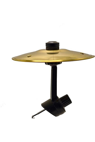 Choice صنجات طبول ذهبية للسيارة، مشبك فتحة تهوية، آلة موسيقية للسيارة، زينة م...