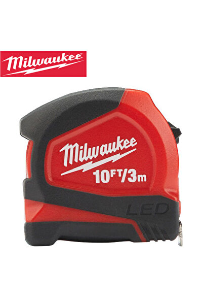 Choice شريط قياس ميلووكي 48226602، سلسلة 8 أمتار/10 أمتار، عالي الوضوح، للاست...