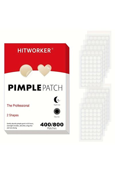 Choice 400/800 قطعة من لصقات هيت وركر لعلاج حب الشباب، متوفرة بمقاسين، للاستخ...