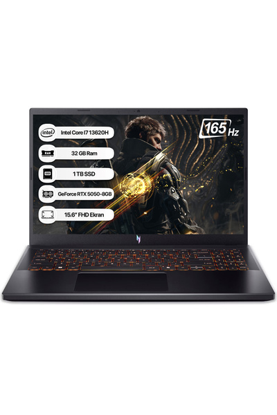ACER Nitro V15 NH.QZ7EY.005 Intel Core i5-13420H 32GB 1TB RTX5050 15.6'' FHD ...