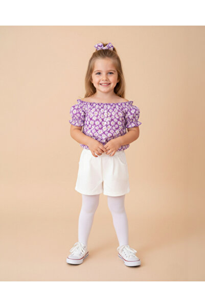 Ege Bebek Komplet šortsa za devojčice od samta sa devojčicama, 3-6 GODINA - L...