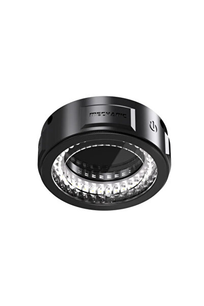 MECHANIC مصدر إضاءة حلقي مستقطب دقيق LS6 LS5/LS6، 84 خرزة إضاءة، يزيل الوهج