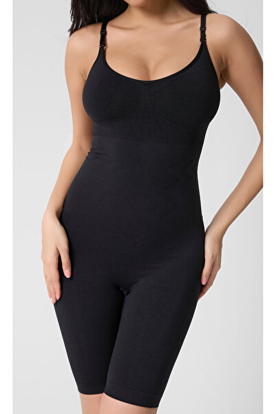 Fashion Form مشد كامل الطول بدون خياطة مع أشرطة قابلة للتعديل