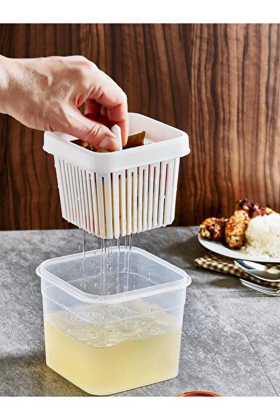 Smartware Loxo Leak-Proof Storage Container with Strainer 1500 ml