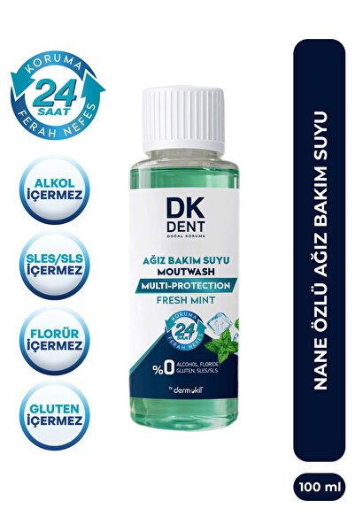 DKDENT Nane Özlü Seyahat Boy Ağız Bakım Suyu 100 ml